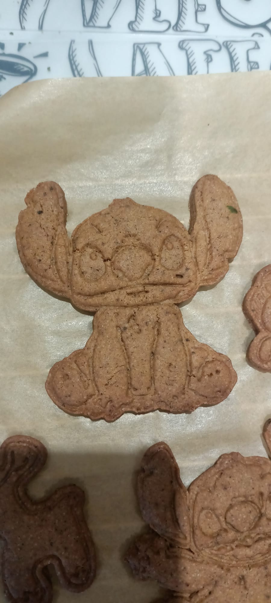 2 Moules à biscuits stitch