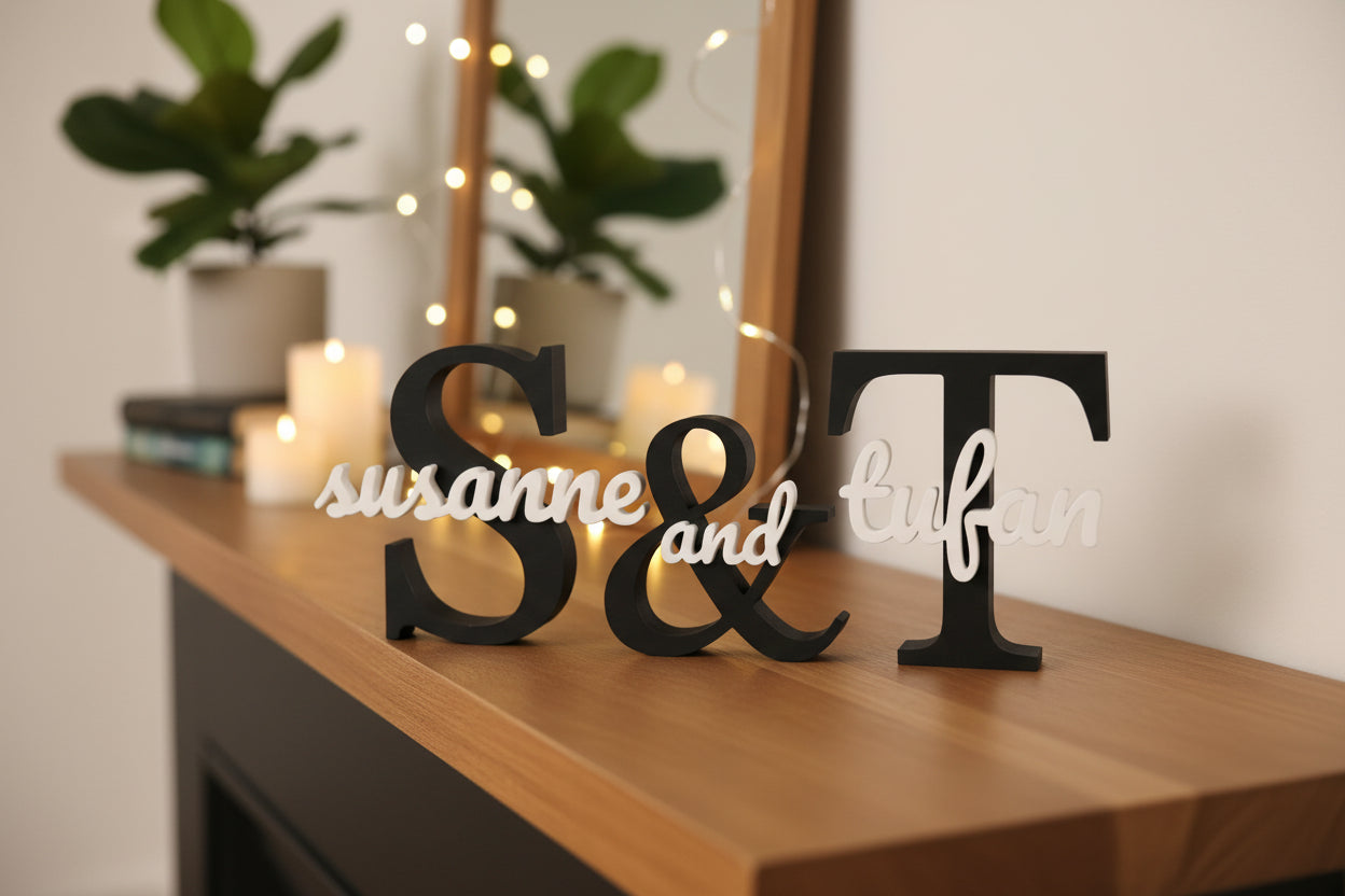 Décoration Prénoms & Initiales Personnalisées