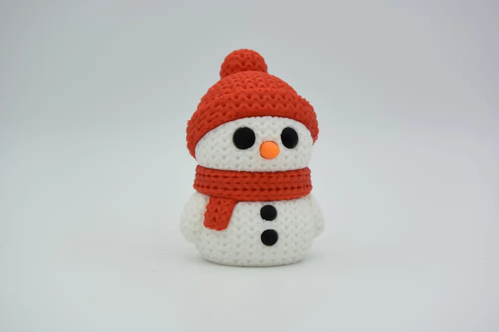 Bonhomme de Neige Tricoté