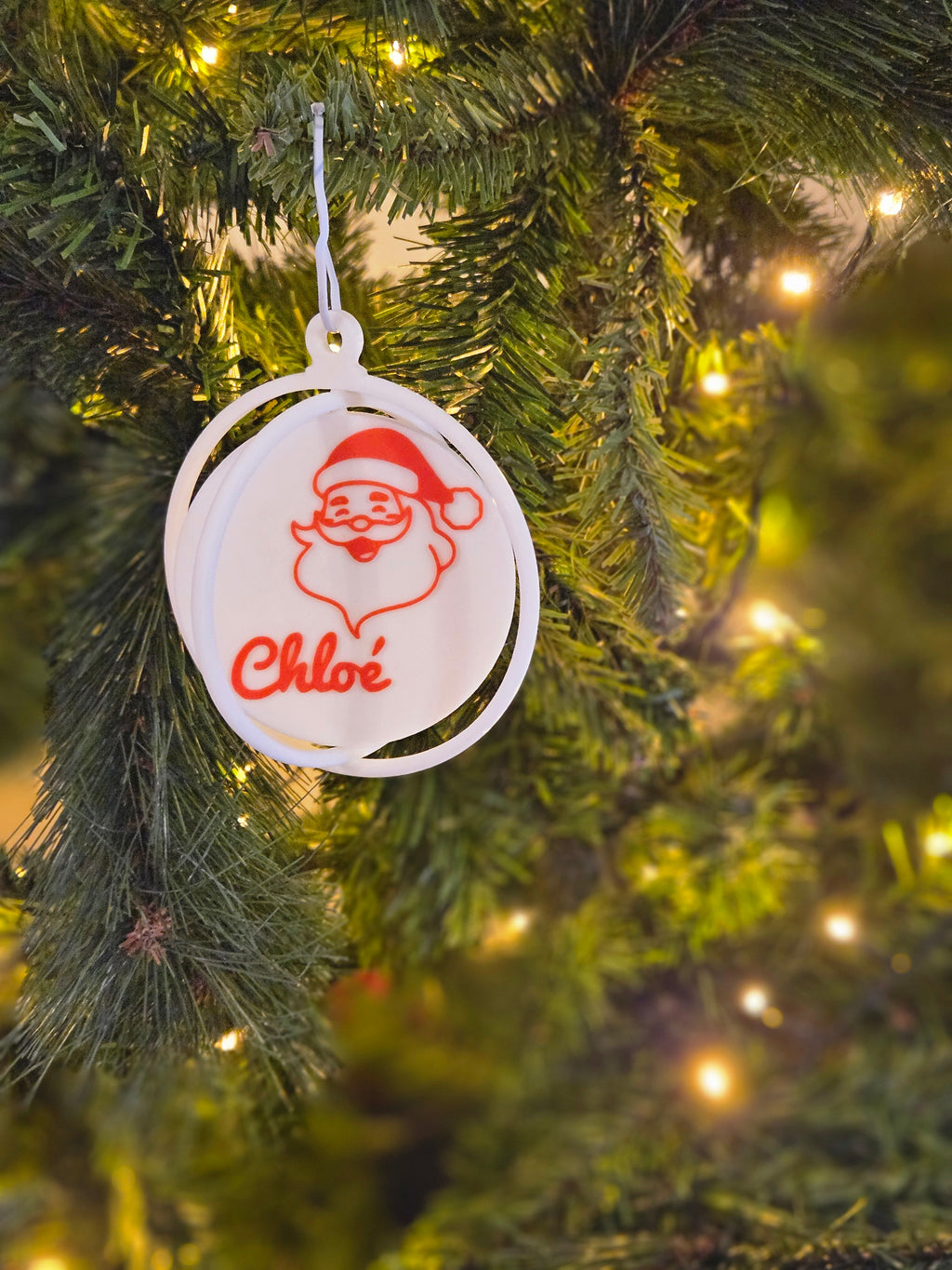 Boule de Noël 3D personnalisable