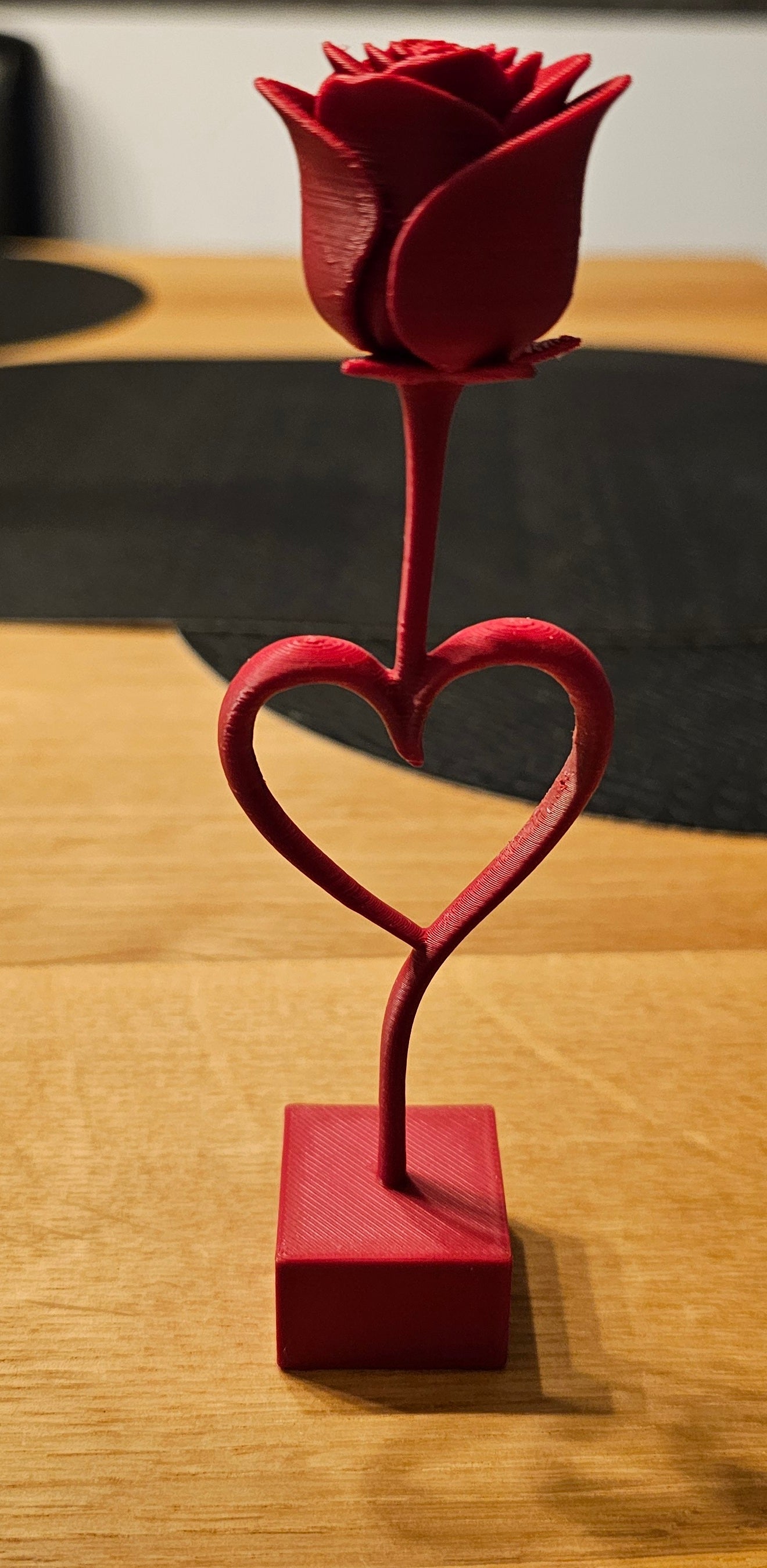 Rose d'amour éternel – Édition Cœur