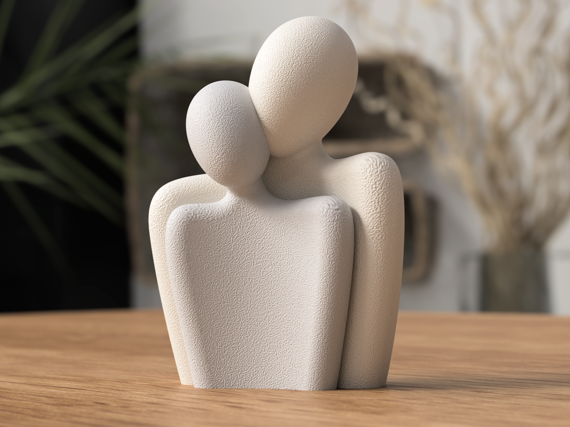 Statue de couple design