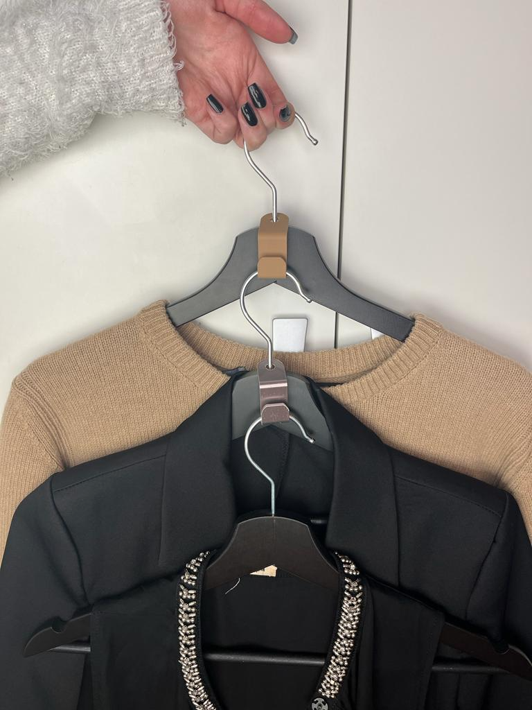 4 Connecteurs de cintre - Gain de place