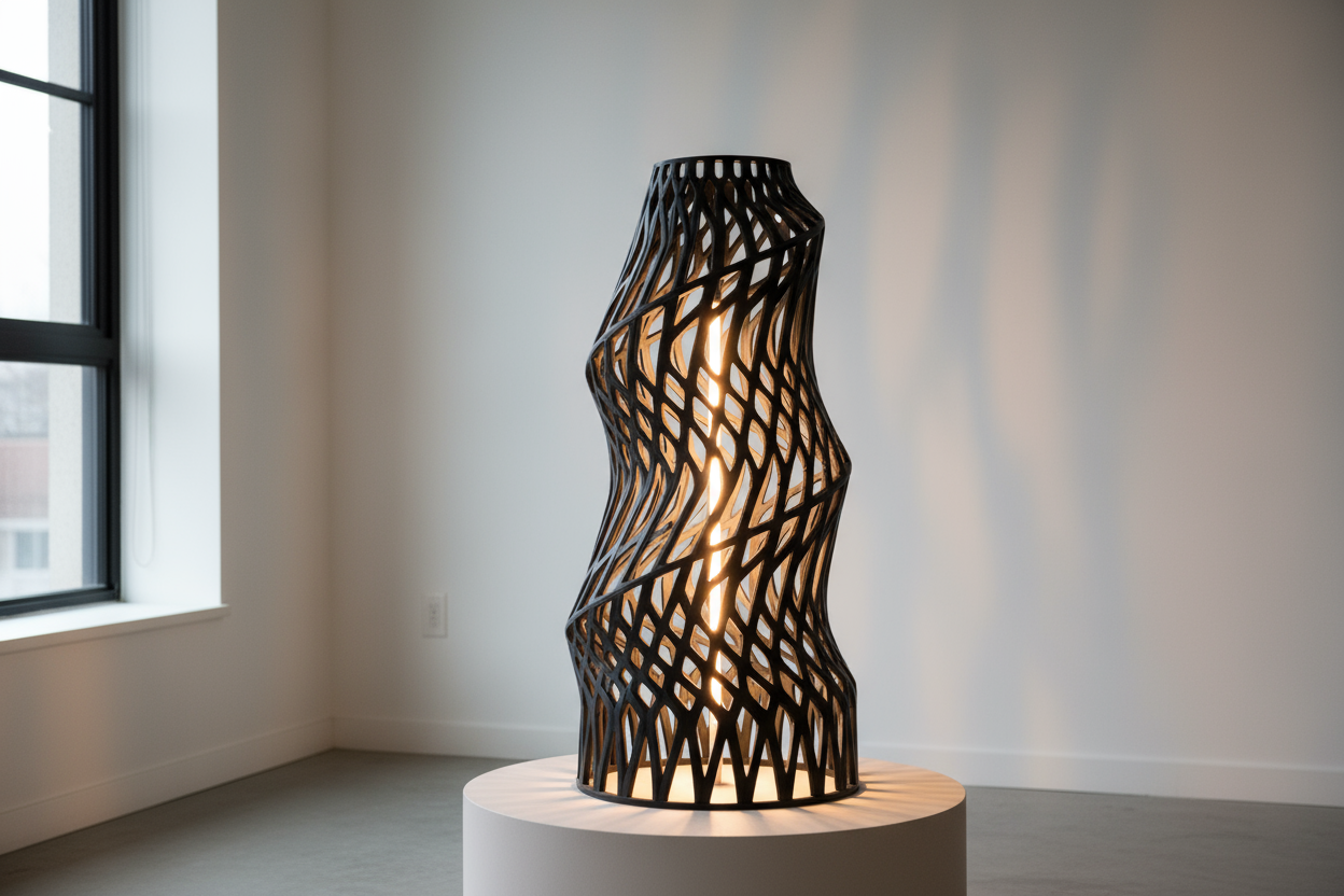 lampe design imprimer en 3d
