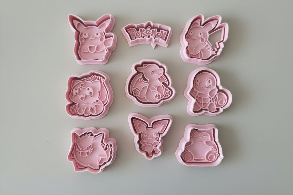 9 Moules à biscuits Pokémon